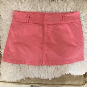 Short Pink Cotton Pocket Shorts Small.